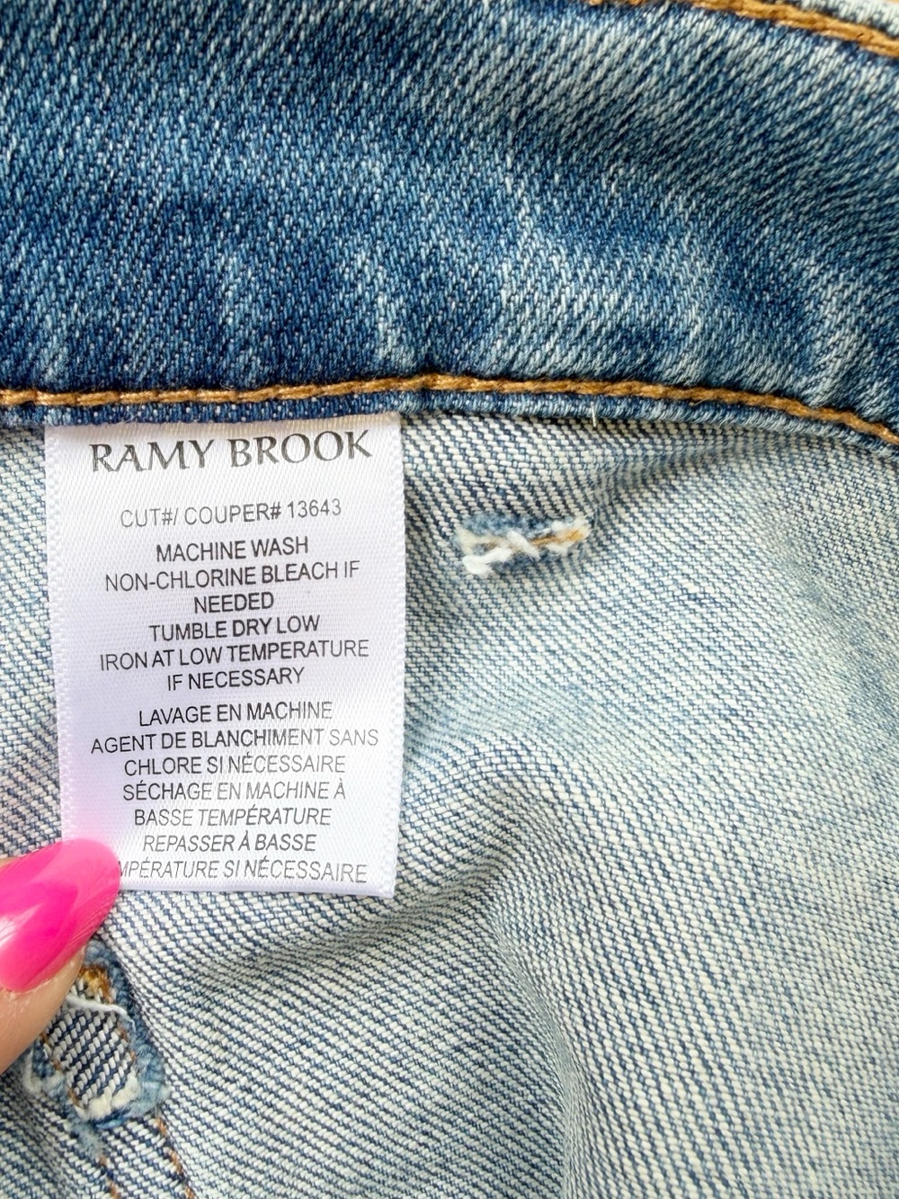RAMY BROOK Cindy High-Rise Wide Leg Jeans Size 28 - Picture 4 of 12